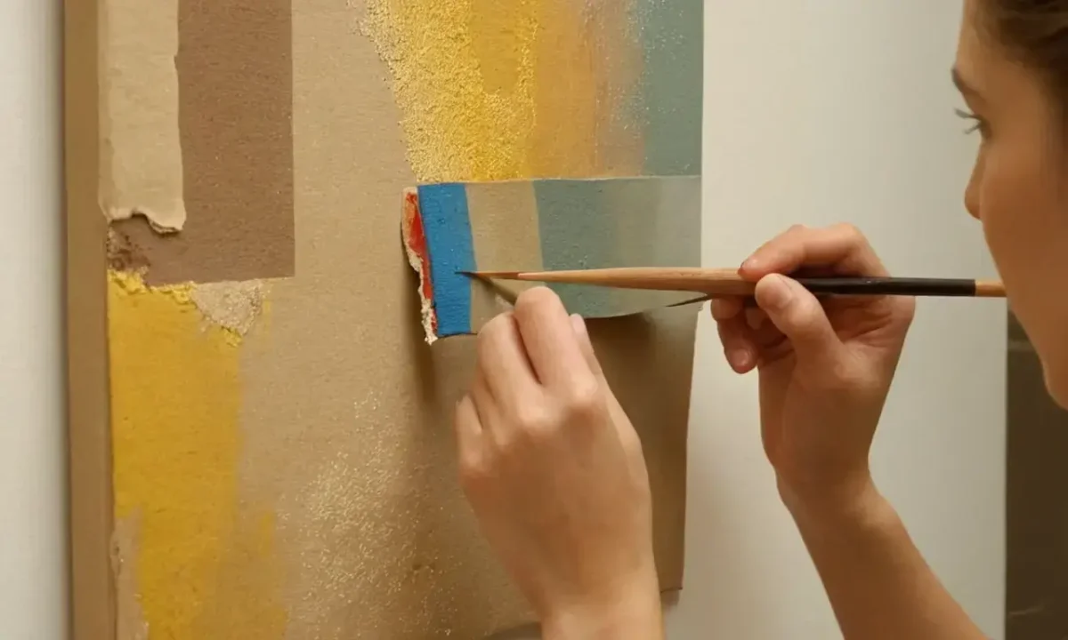 Painting technique impacts project choices through specialized tools and media